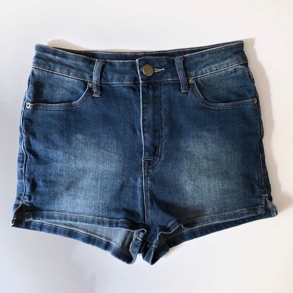 BDG Blue Denim High-Rise Jean Shorts